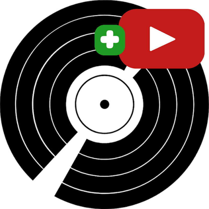 Discogs YouTube Playlist Adder logo